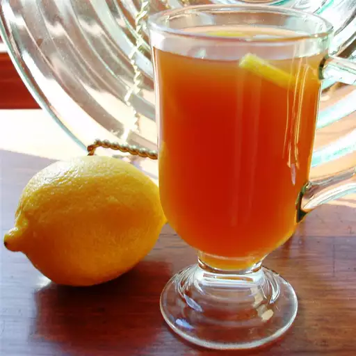 Iced Ginger Honey Lemonade