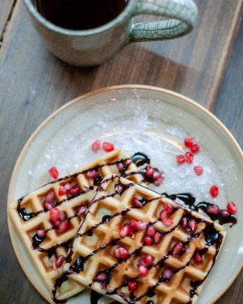 Waffle with Icecream