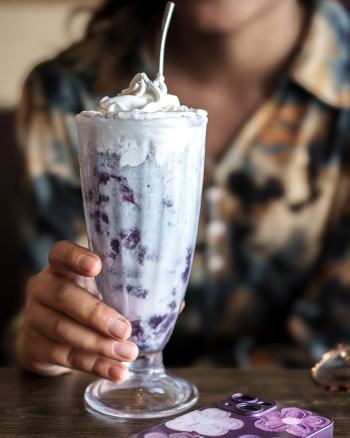 Blueberry Milkshake